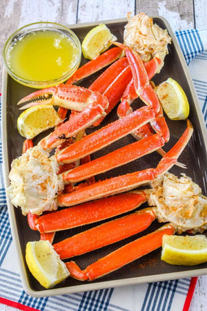 XL Tanner Crab Leg Clusters at 9-13oz/  25Lb Box